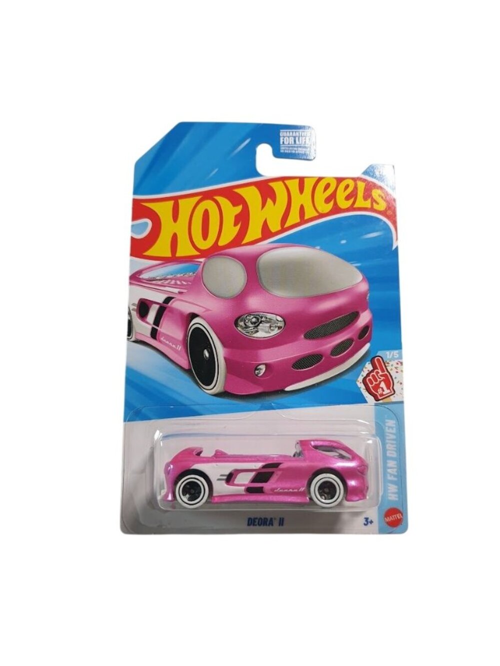 Hot Wheels Deora II HW Fan Driven Pink Die Cast Car Collectible 18/250 Mattel 3+
